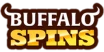 Buffalo Spins Casino logo by GamblerSay
