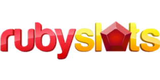 Ruby Slots Casino logo by GamblerSay